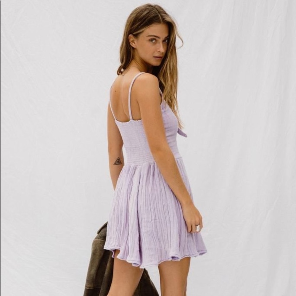 Lilac Purple Jen’s Pirate Booty Mini Dress